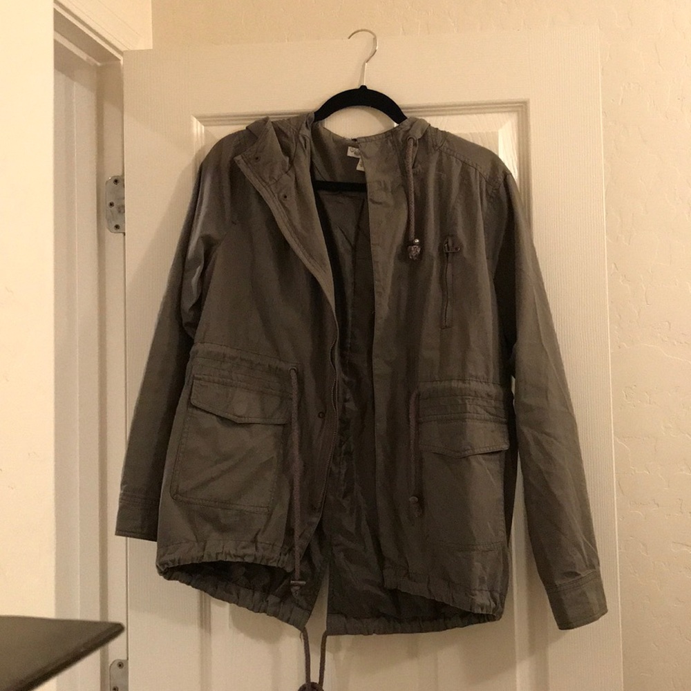 cotton trench like looking coat